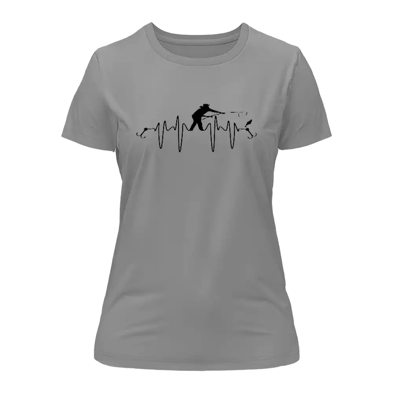 Load image into Gallery viewer, Fishing Heart Beat T-Shirt for Women