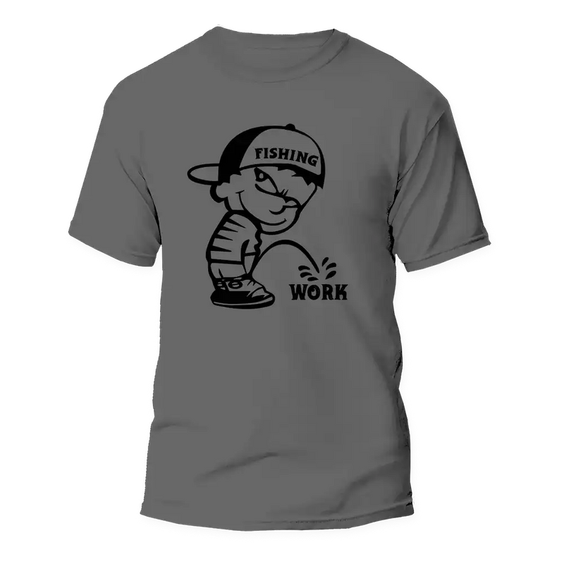 Load image into Gallery viewer, Fishing And Work Man T-Shirt