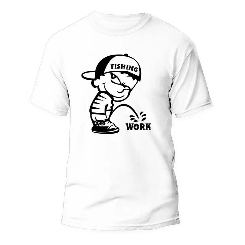 Load image into Gallery viewer, Fishing And Work Man T-Shirt