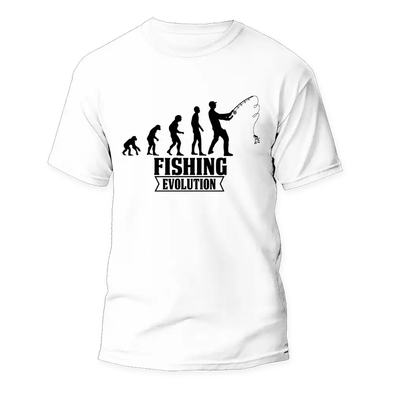 Load image into Gallery viewer, Fishing Evolution Man T-Shirt