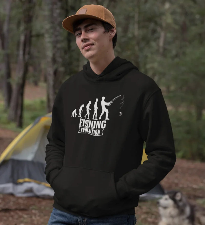 Load image into Gallery viewer, Fishing Evolution Unisex Hoodie