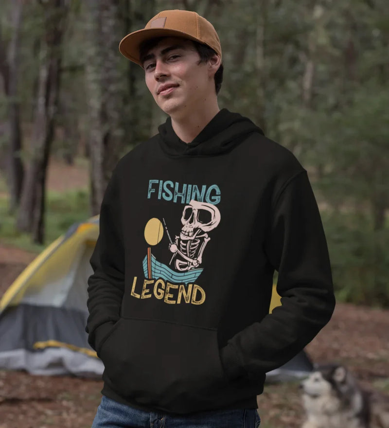 Load image into Gallery viewer, Fishing Legend Unisex Hoodie