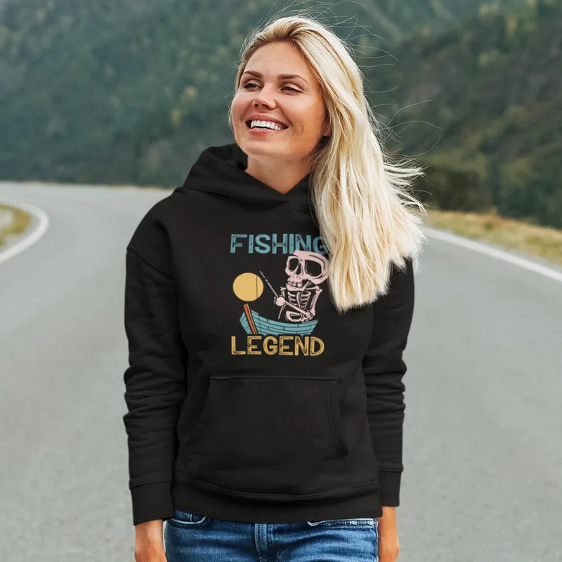 Load image into Gallery viewer, Fishing Legend Unisex Hoodie