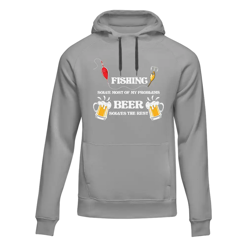 Load image into Gallery viewer, Fishing Solves All My Problem Unisex Hoodie