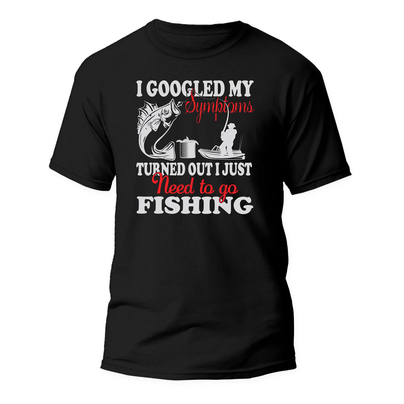 Load image into Gallery viewer, Fishing Symptoms Man T-Shirt