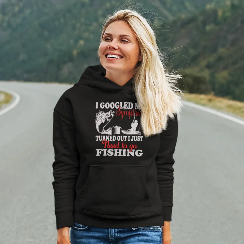 Load image into Gallery viewer, Fishing Symptoms Unisex Hoodie