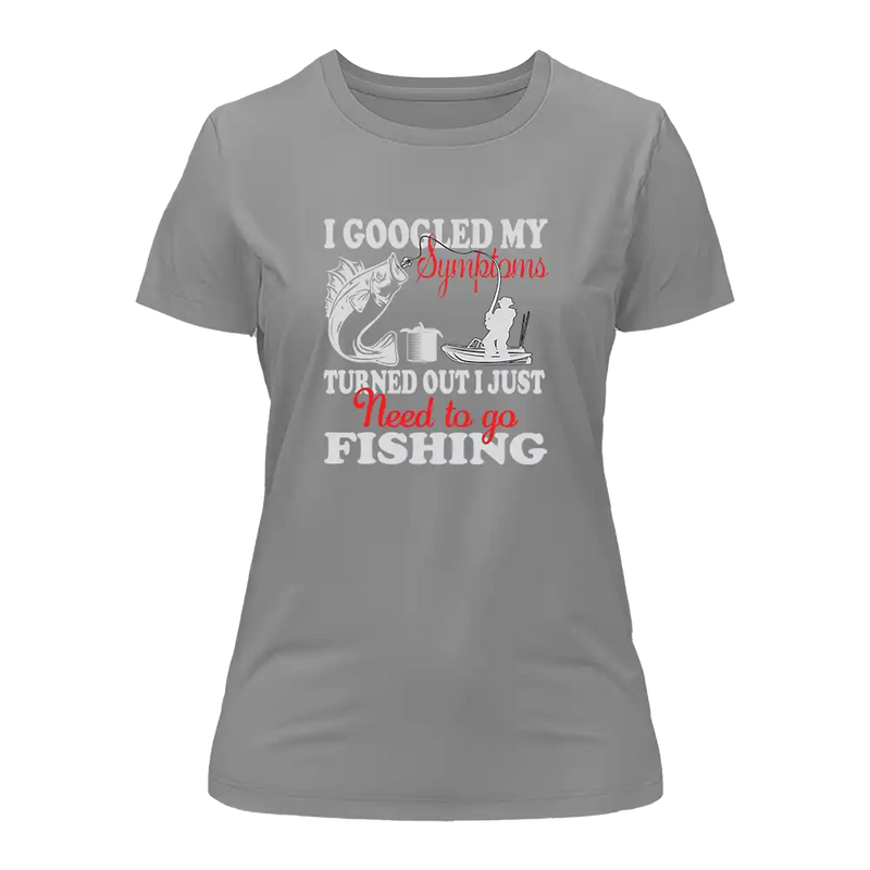 Load image into Gallery viewer, Fishing Symptoms T-Shirt for Women