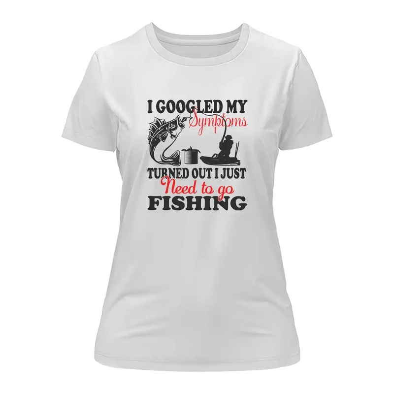 Load image into Gallery viewer, Fishing Symptoms T-Shirt for Women