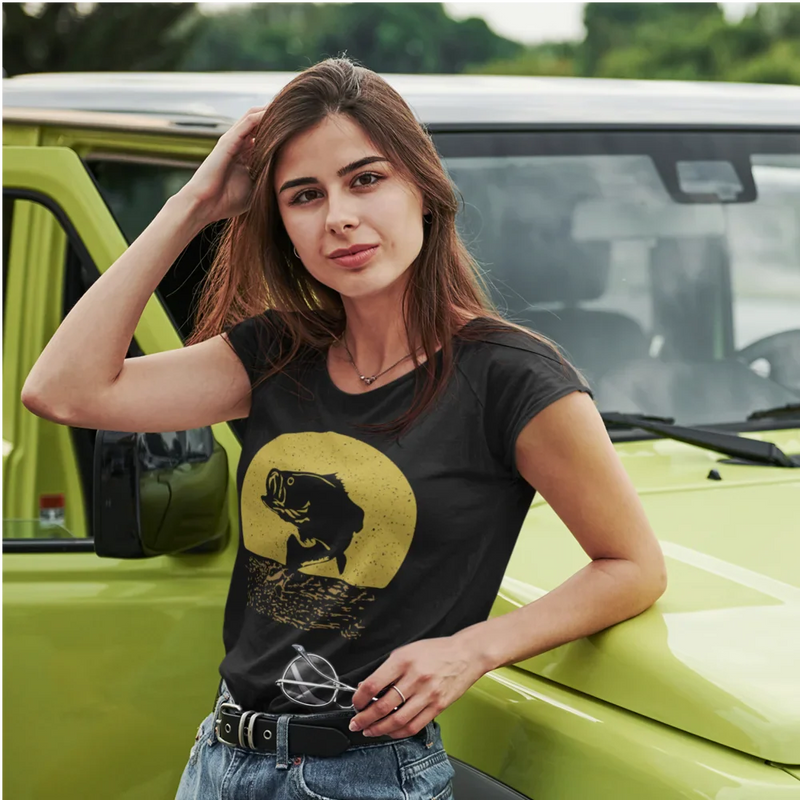 Load image into Gallery viewer, Fishing T-Shirt for Women
