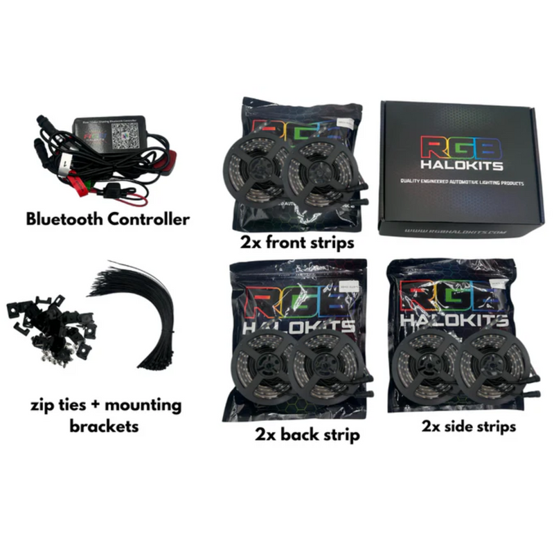 Load image into Gallery viewer, Flow Series LED Underglow Lighting Kit 3.0 | Custom 6pc | Flexible