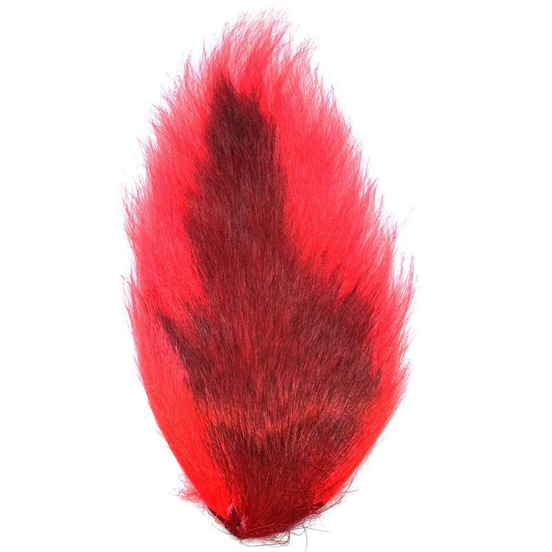 Load image into Gallery viewer, Pro Grade Medium Bucktails Master Pack - 3 Colors - Black Red Orange Tube Fly Streamer Deer Tail Hair