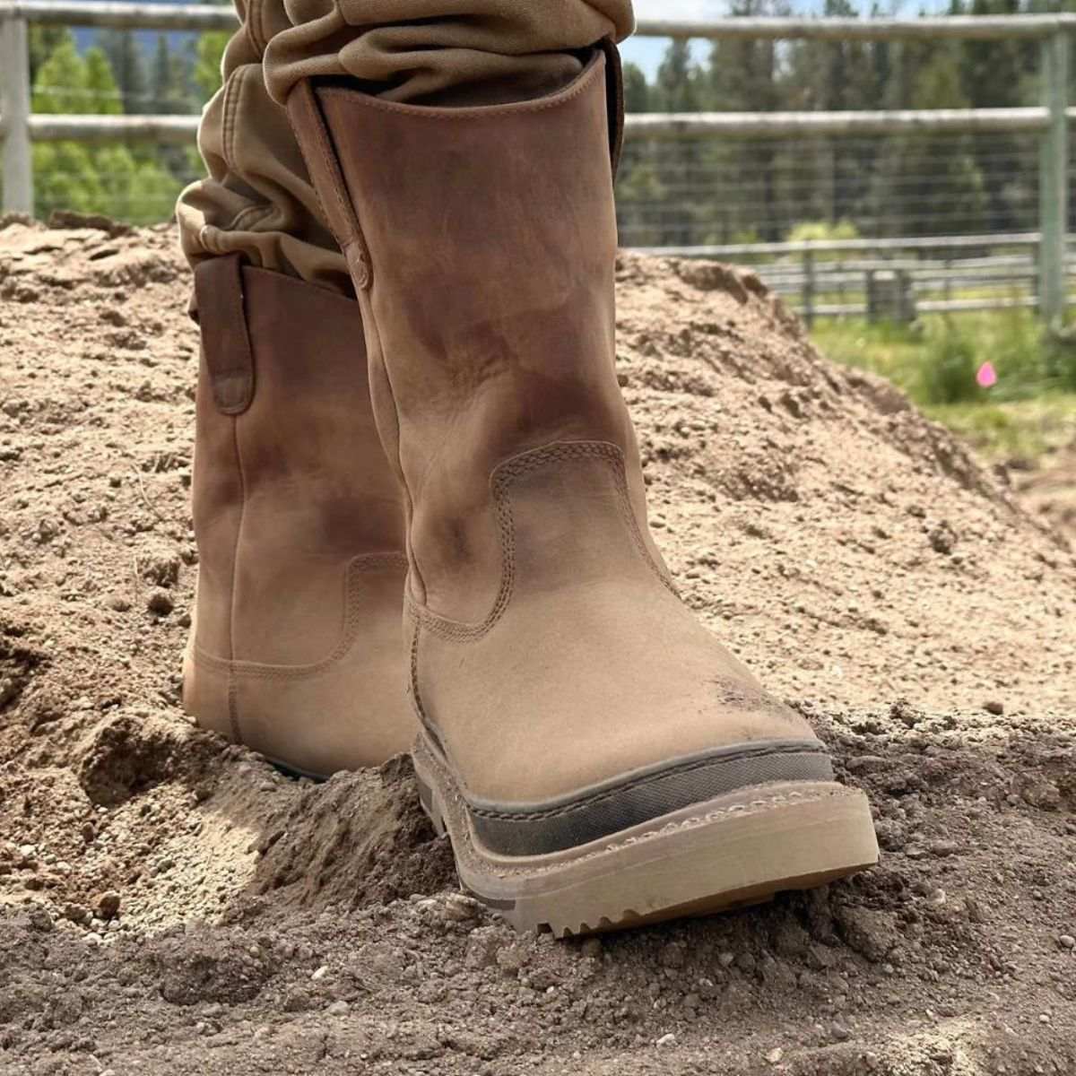 Rancher 11” Waterproof Soft Toe Work Boot - Brown - Skoutley Outdoors LLC