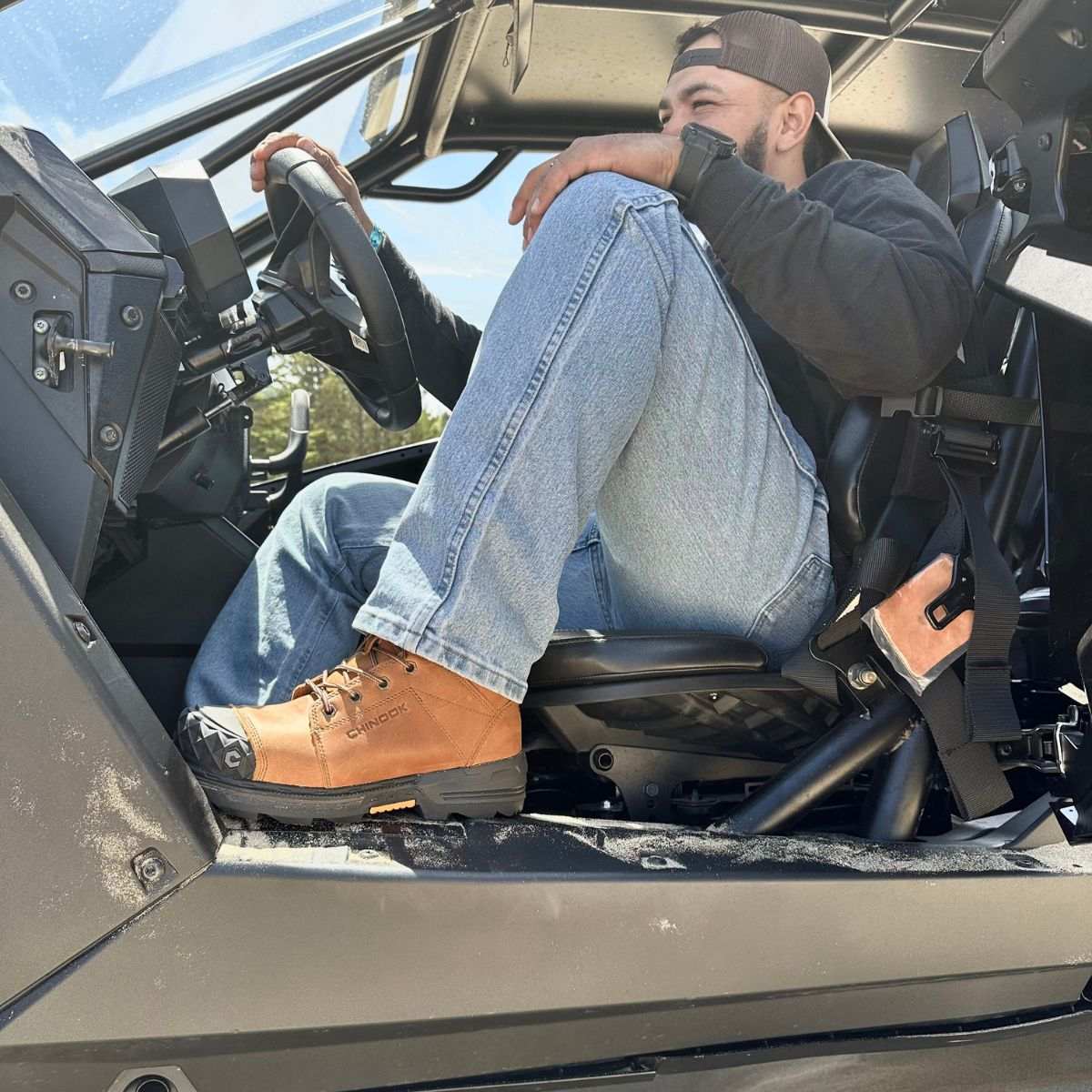 Maverick 6” Comp Toe Men’s Waterproof Work Boot - Wheat - Skoutley Outdoors LLC