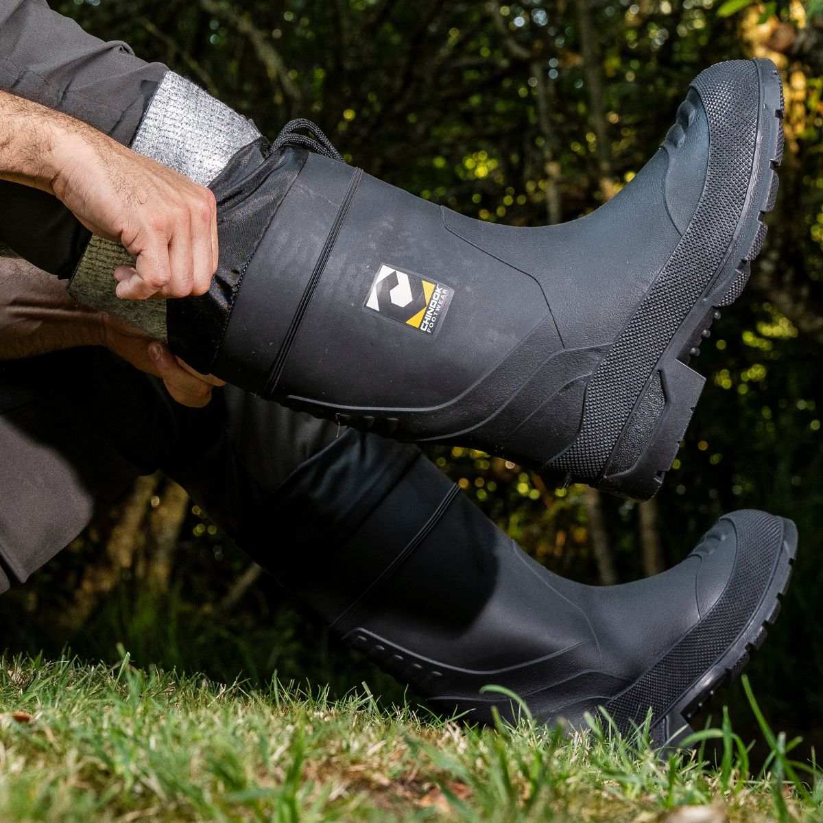 Badaxe Regrind 15" Waterproof Rubber Boot - Skoutley Outdoors LLC