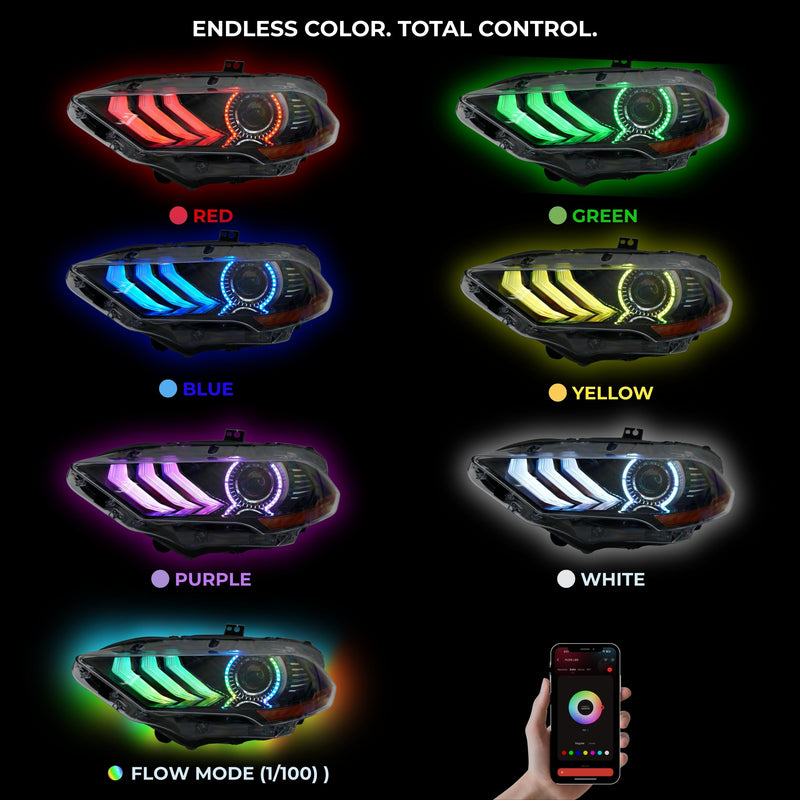 Load image into Gallery viewer, Ford Mustang Flow Series DRL Boards (2018-2023)