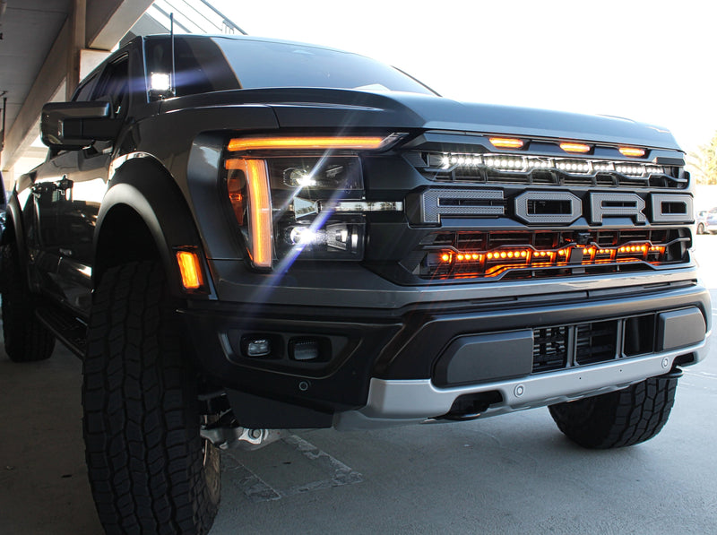 Load image into Gallery viewer, 2024+ Ford Raptor Gen 3 Refresh Dual 40s Light Bars SLIM