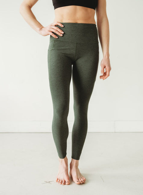 Load image into Gallery viewer, Forest Wander Pocket Yoga Pants *FINAL SALE*