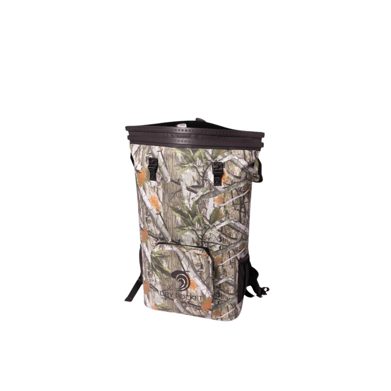Load image into Gallery viewer, Waterproof Floating Backpack Cooler - Forest Camo