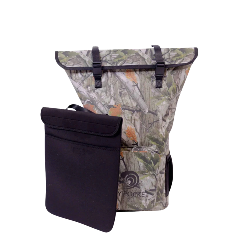 Load image into Gallery viewer, Waterproof Floating Backpack Dry Bag - Forest Camo