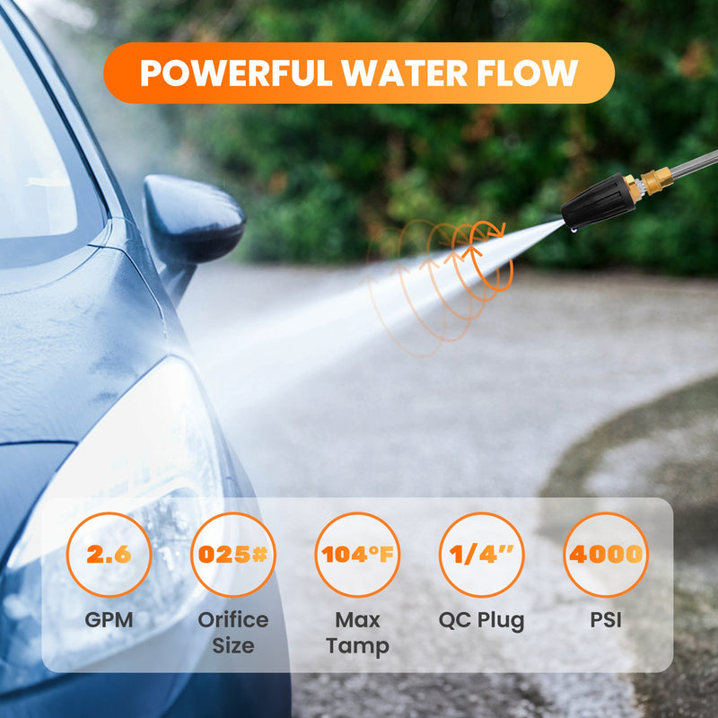 Load image into Gallery viewer, Pressure Washer Turbo Nozzle