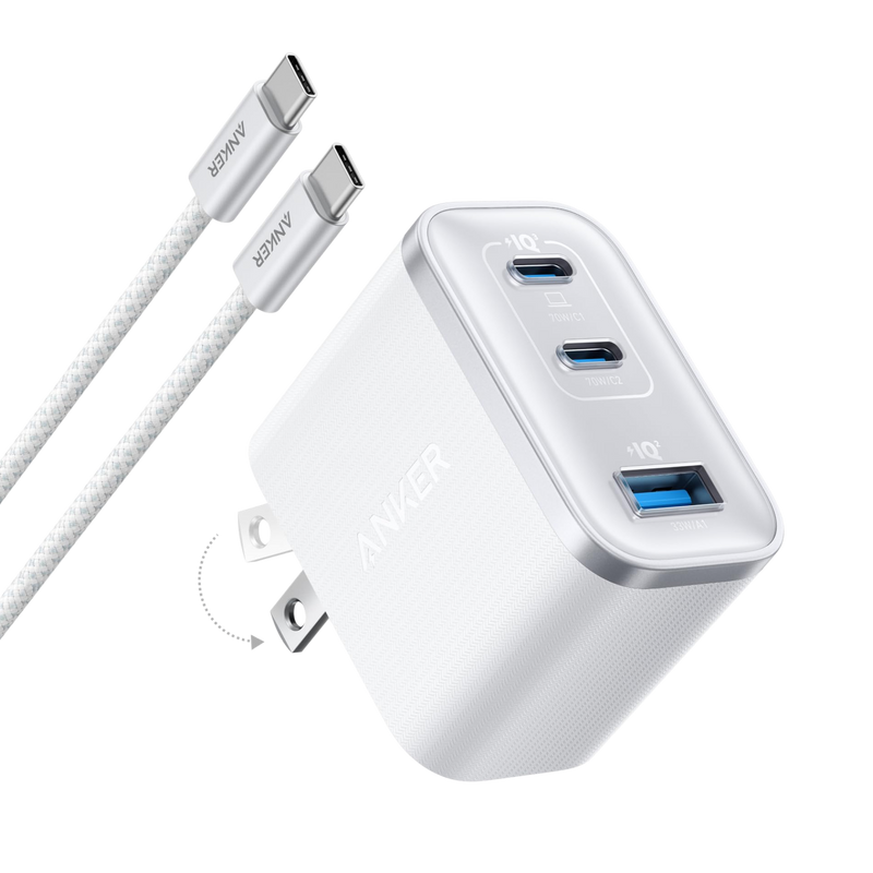 Load image into Gallery viewer, Anker Nano Charger (70W, 3 Ports)