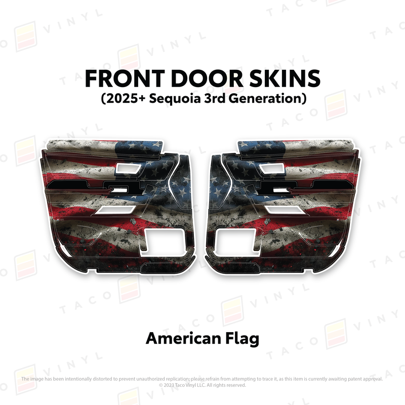Load image into Gallery viewer, 2023+ Sequoia Door Skins