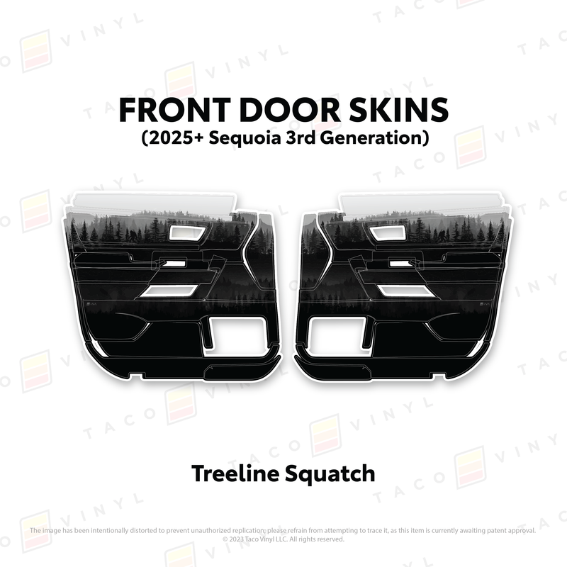 Load image into Gallery viewer, 2023+ Sequoia Door Skins