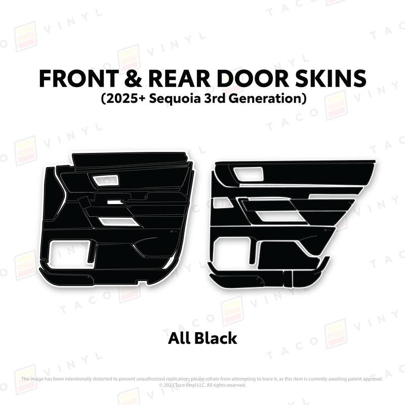 Load image into Gallery viewer, 2023+ Sequoia Door Skins