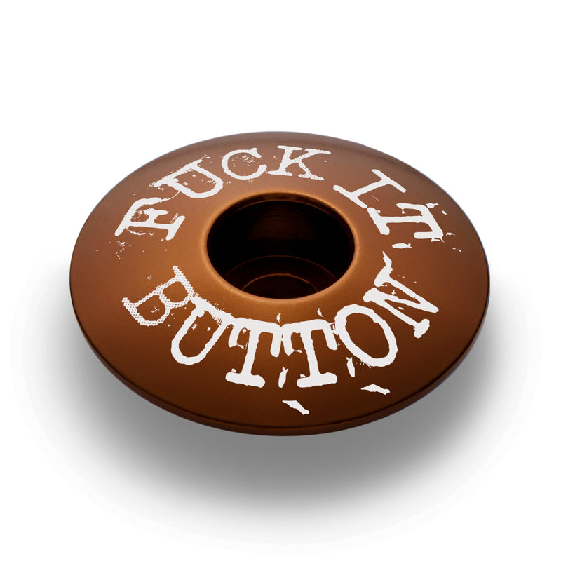 Load image into Gallery viewer, Fuck it Button - Bicycle Headset Cap