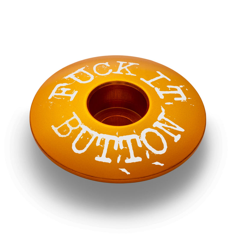 Load image into Gallery viewer, Fuck it Button - Bicycle Headset Cap