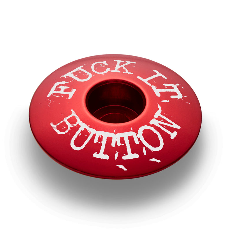 Load image into Gallery viewer, Fuck it Button - Bicycle Headset Cap
