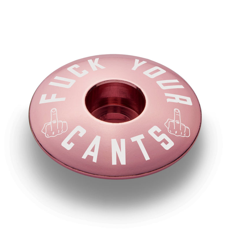 Load image into Gallery viewer, Fuck Your Cants Bicycle Headset Cap