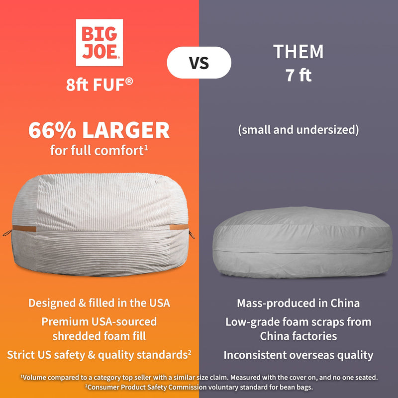 Load image into Gallery viewer, Fuf® 8Ft Giant Bean Bag