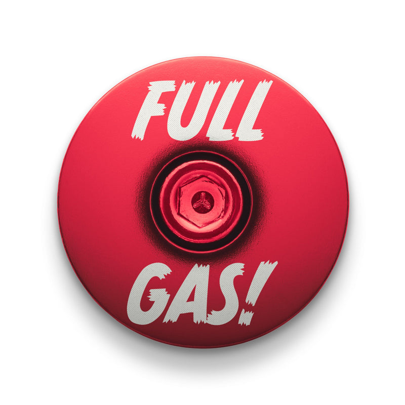 Load image into Gallery viewer, Full Gas - Custom Bicycle Headset Cap