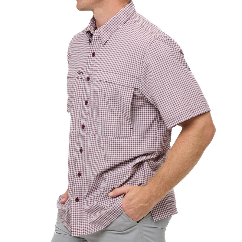Load image into Gallery viewer, Maroon TekCheck Shirt