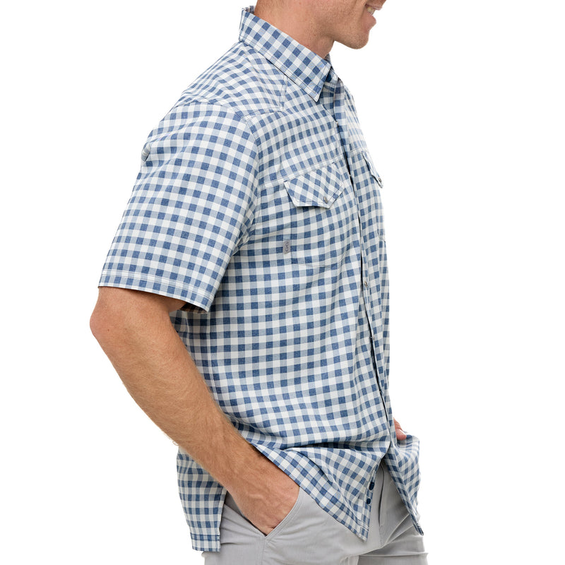 Load image into Gallery viewer, Glacier Pearl Snap Shirt