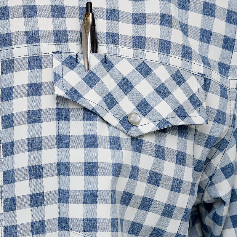 Load image into Gallery viewer, Glacier Pearl Snap Shirt