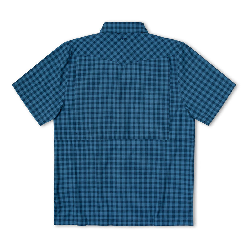 Load image into Gallery viewer, Slate Pearl Snap Shirt