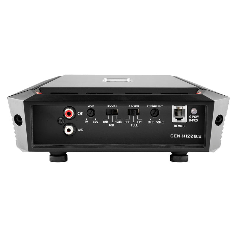 Load image into Gallery viewer, DS18 GEN-X1200.2 Full-Range Class AB 2-Channel Amplifier 1200 Watts