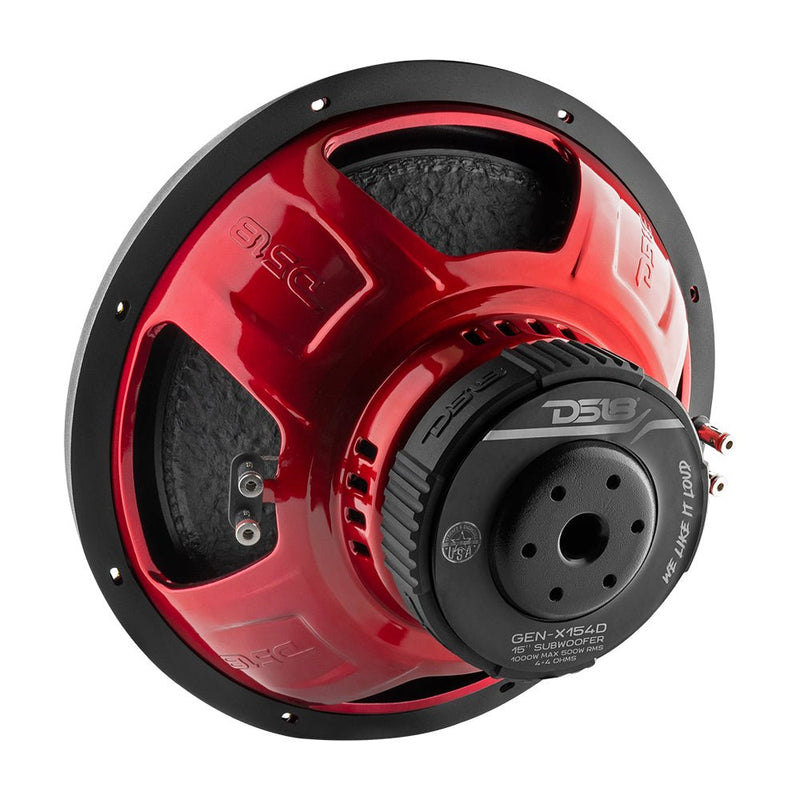 Load image into Gallery viewer, DS18 GEN-X154D 15" Car Subwoofer 1000 Watts 4-Ohm DVC