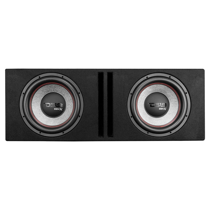 Load image into Gallery viewer, Dual 12" Loaded Subwoofer Ported Enclosure With GEN-X124D 900 Watts RMS