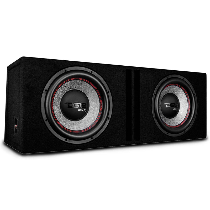 Load image into Gallery viewer, Dual 12" Loaded Subwoofer Ported Enclosure With GEN-X124D 900 Watts RMS
