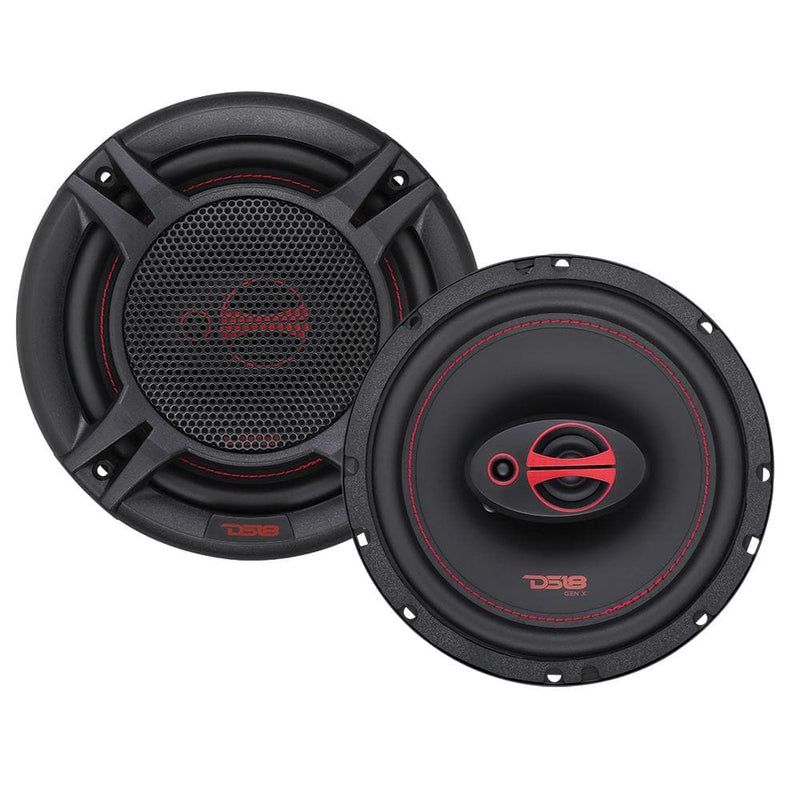 Load image into Gallery viewer, DS18 GEN-X6.5 6.5" 3-Way Coaxial Car Speaker 150 Watts 4-Ohm