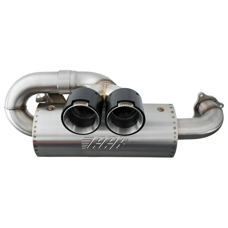 Load image into Gallery viewer, 2020-2026 Polaris RZR Pro XP/XP4 Turbo Pro S Turbo R Center Exit Sport Pro Dual Tip Muffler