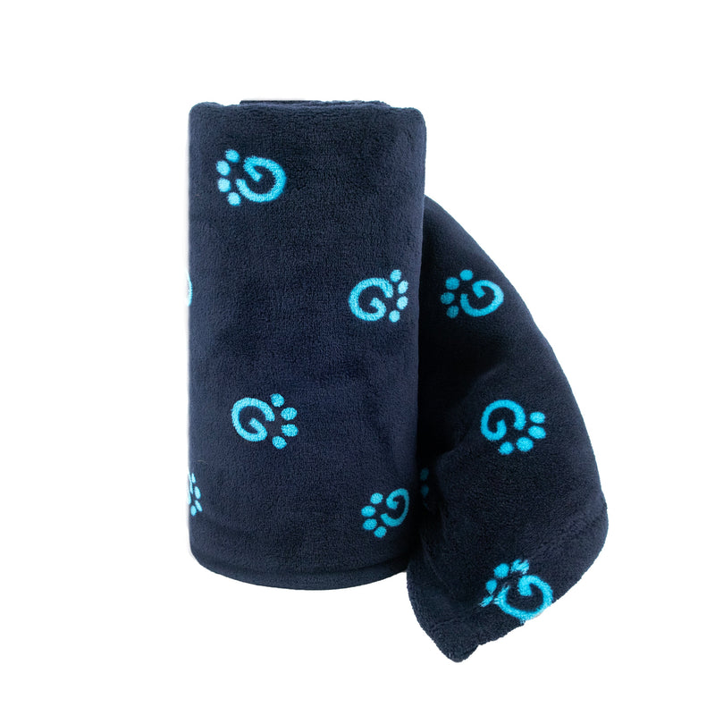 Load image into Gallery viewer, Logo Blanket - Navy