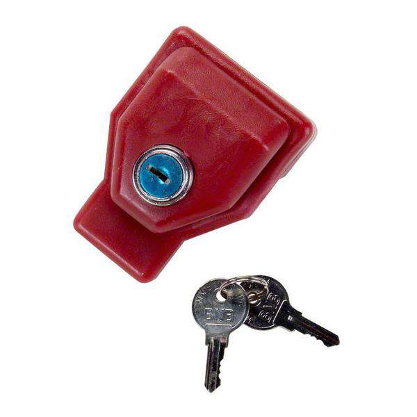Red Random Keyed Gladhand Lock | GHL50030