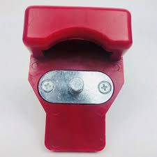 Load image into Gallery viewer, Red Random Keyed Gladhand Lock | GHL50030