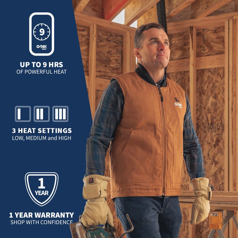 Load image into Gallery viewer, Ibex Men's Heated Workwear Vest