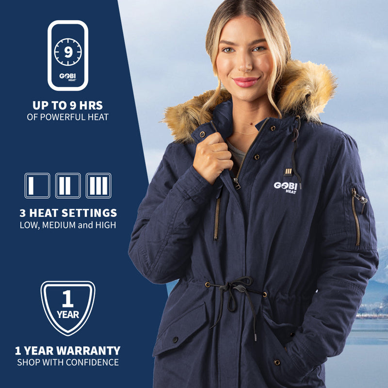 Load image into Gallery viewer, Terra Women's Heated Parka