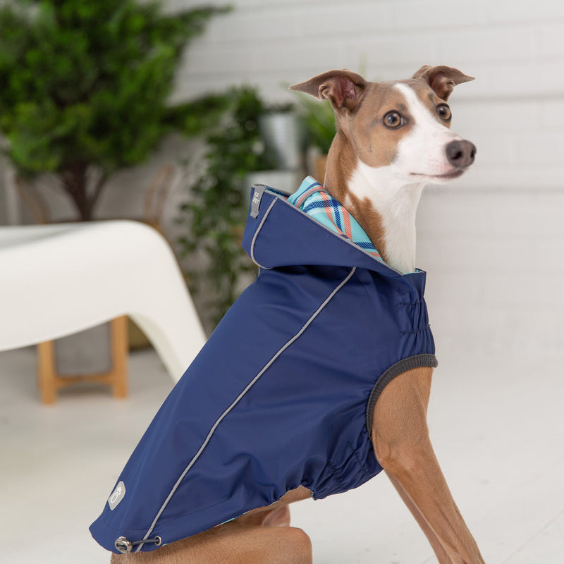 Load image into Gallery viewer, Reversible Elasto-Fit Raincoat - Navy
